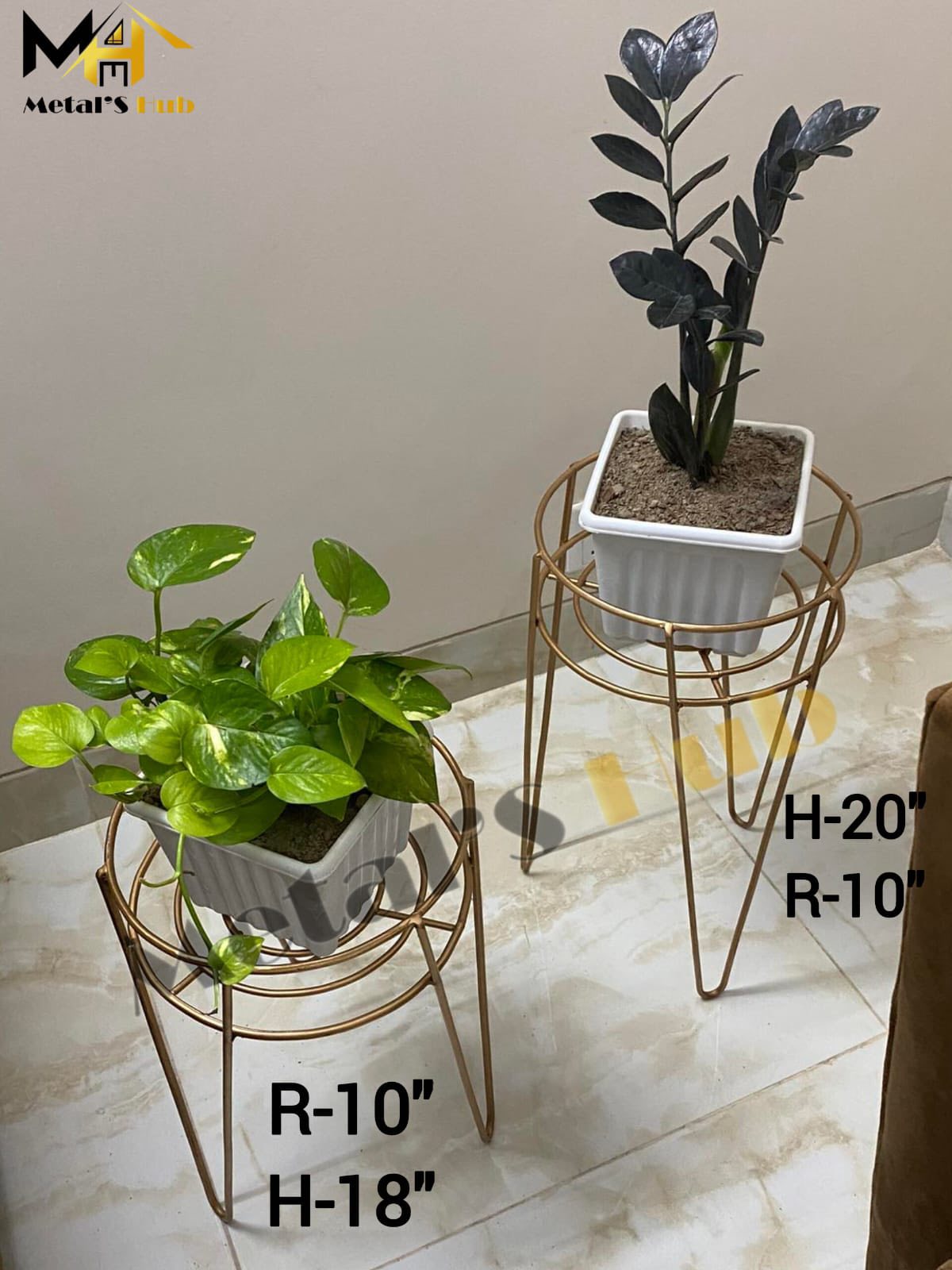 Indor Plant Stand Combo 2pcs MPS-027